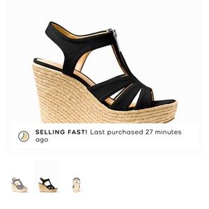 Michael Kors Berkeley Wedge Sandals